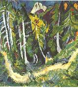 Forest gorge - Staffel Ernst Ludwig Kirchner